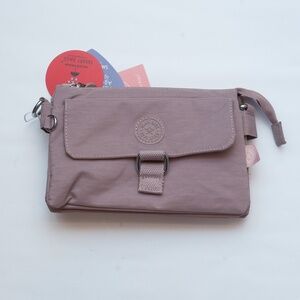 New SMARTBAGS Waterproof Small Mauve Bag Pocketbook With Removable Straps